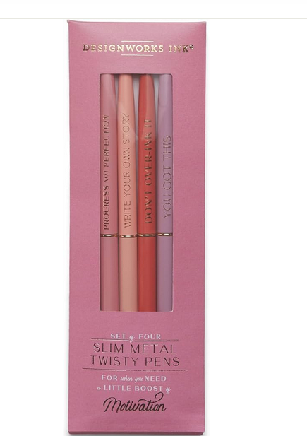 Twisty Slim Metal Pen Set