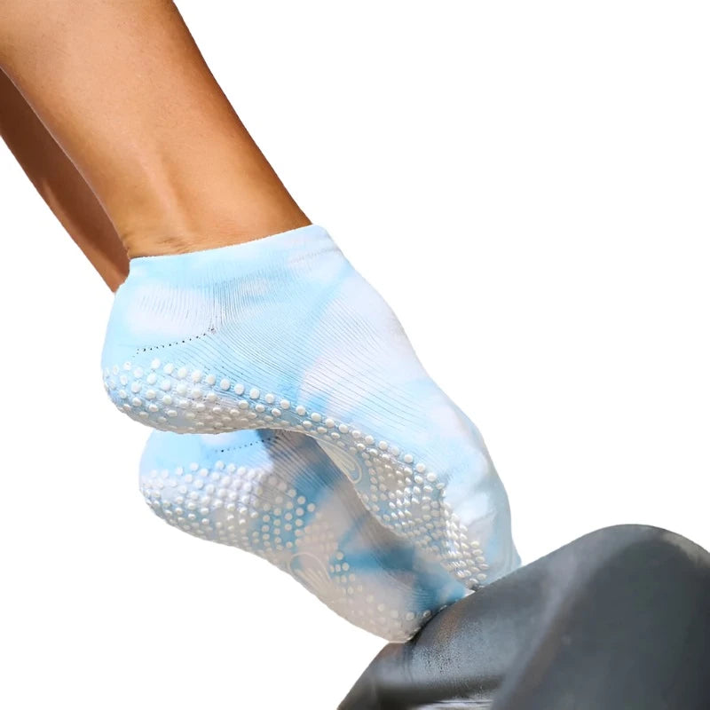 Classic Low Rise Grip Socks - Maui Tie-Dye
