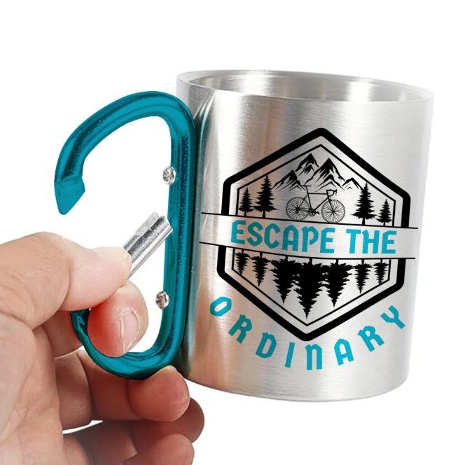 Carabiner Mug - Escape The Ordinary