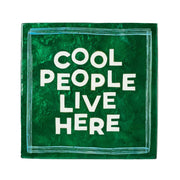 Capiz Shell Art Tile - Fun House - Cool