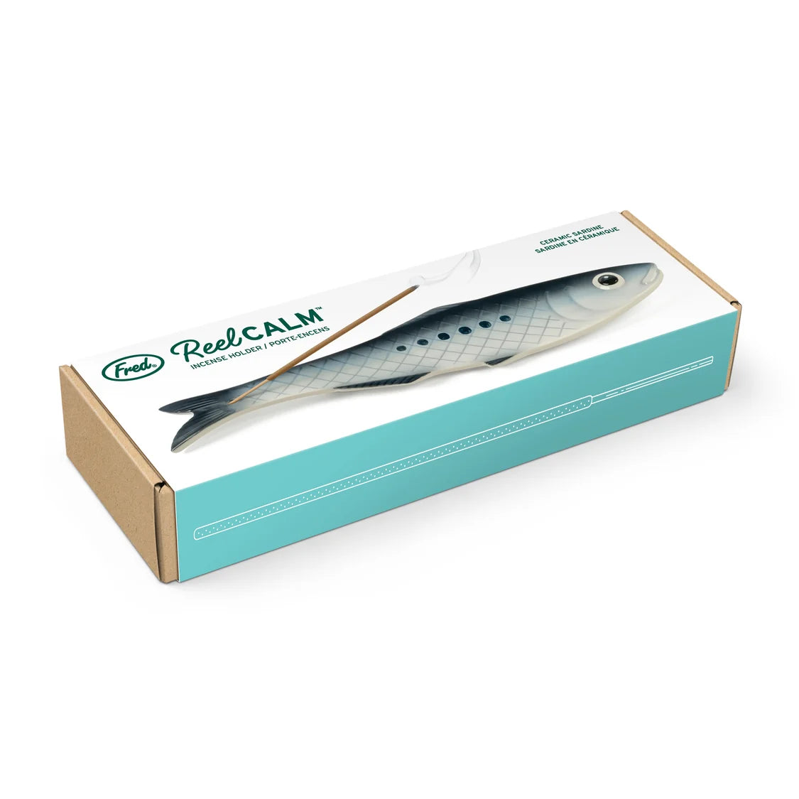 Reel Calm Sardine Incense Holder