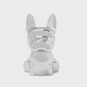 Zoola Ring Holder Chrome - French Bulldog