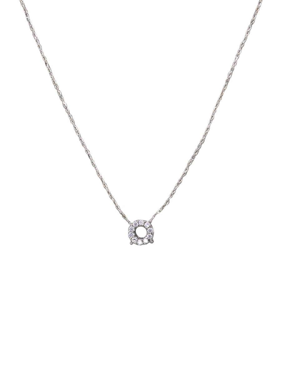 Crystal Lexi Necklace - Silver