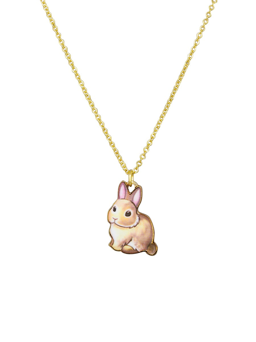 Bonnie Bunny Necklace - Gold
