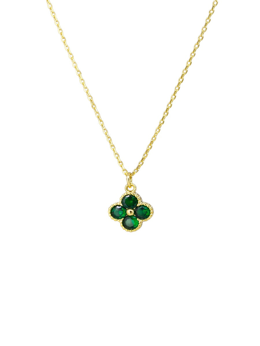 Fayola Necklace - Emerald