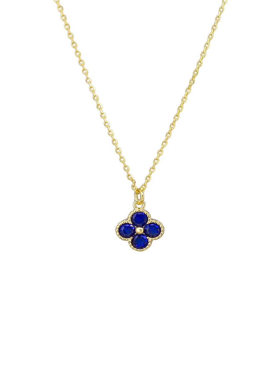 Fayola Necklace - Sapphire