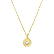 Heart Pop Necklace - Gold
