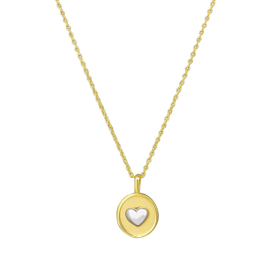Heart Pop Necklace - Gold