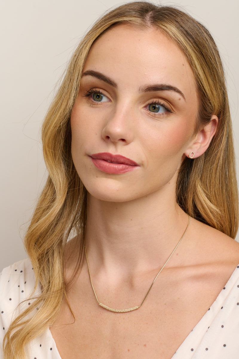 Sandy Bar Necklace - Gold