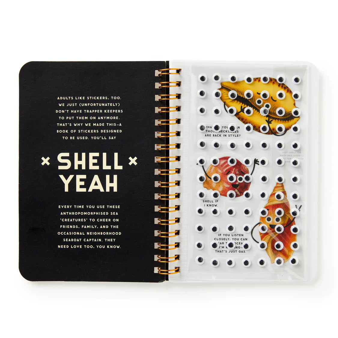 Sticker Book - Shell Yeah