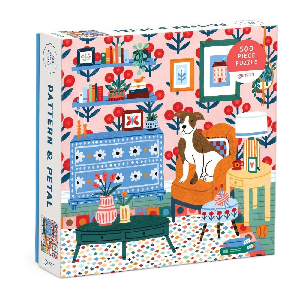 500pc Puzzle - Pattern and Petal