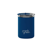 355ml Ceramic Cup + Hinged Screw Lid - Deep Ocean