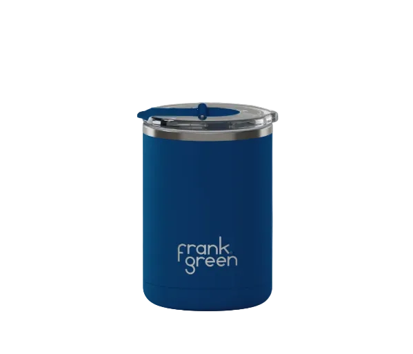 355ml Ceramic Cup + Hinged Screw Lid - Deep Ocean