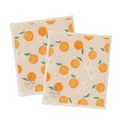 Harps & Seb Swedish Dishcloths (2) - Orange Slice