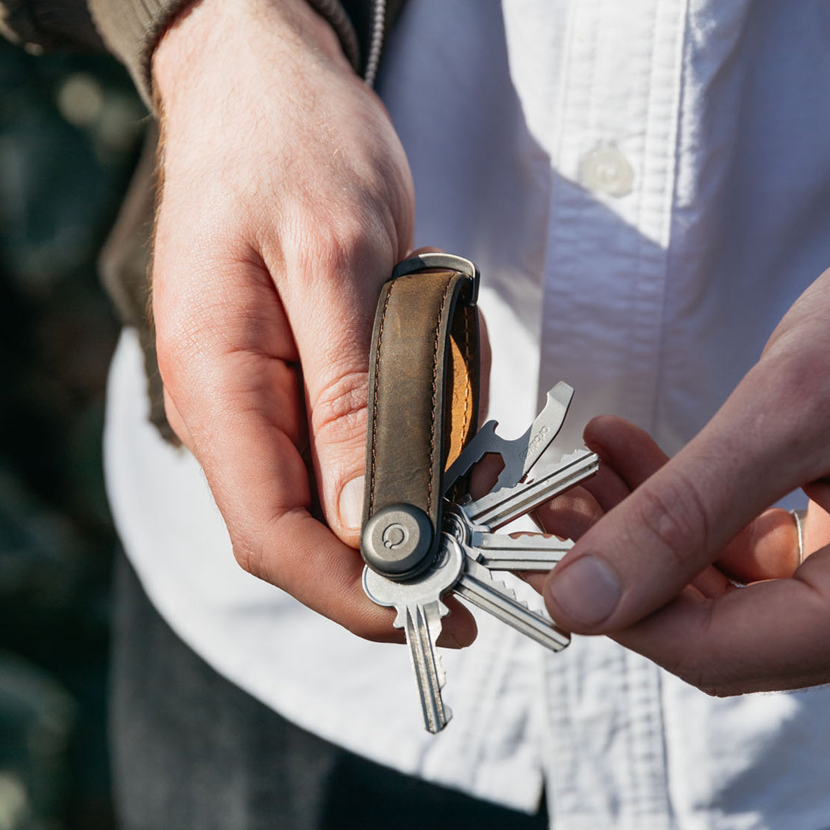 Orbitkey - Crazy Horse - Oak Brown