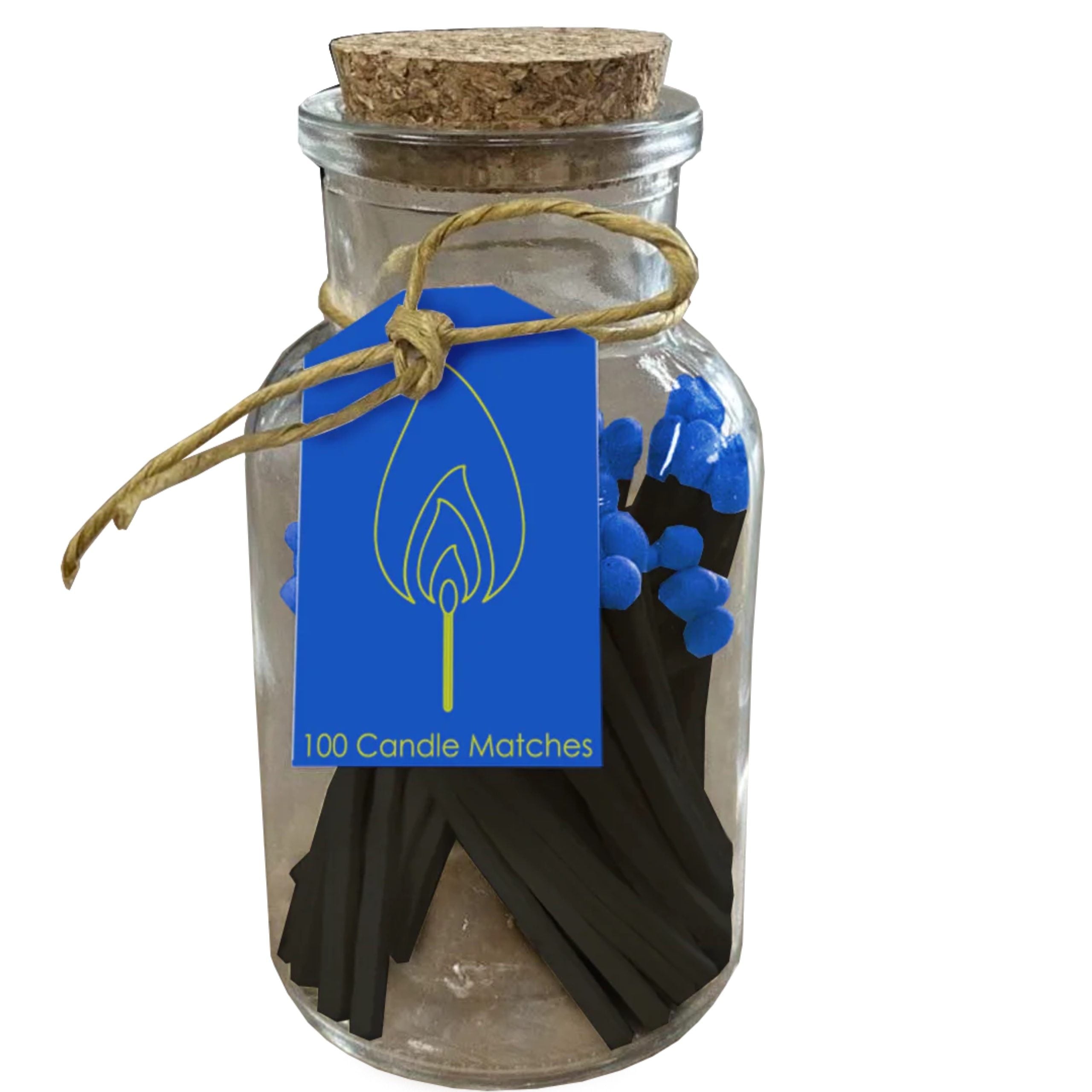 Candle Matches - Black & Blue