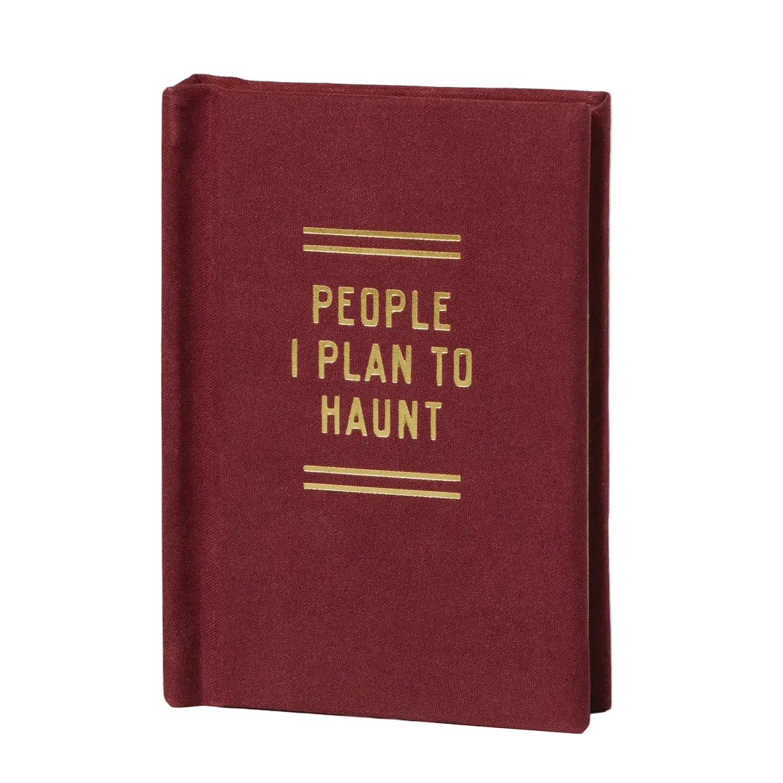 Tiny Books - People I Plan To Haunt