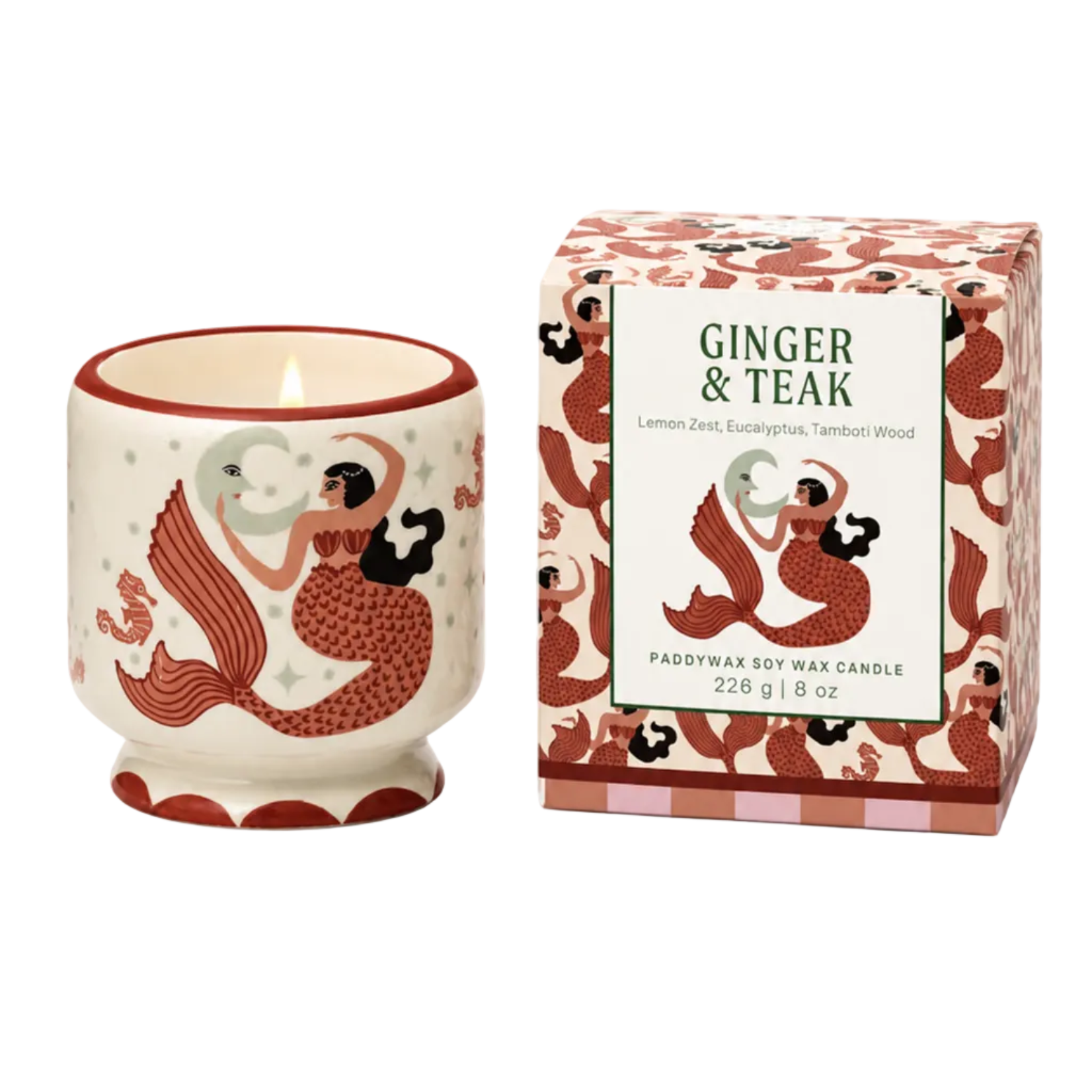 A Dopo Candle - Mermaid & Moon (Ginger & Teak)