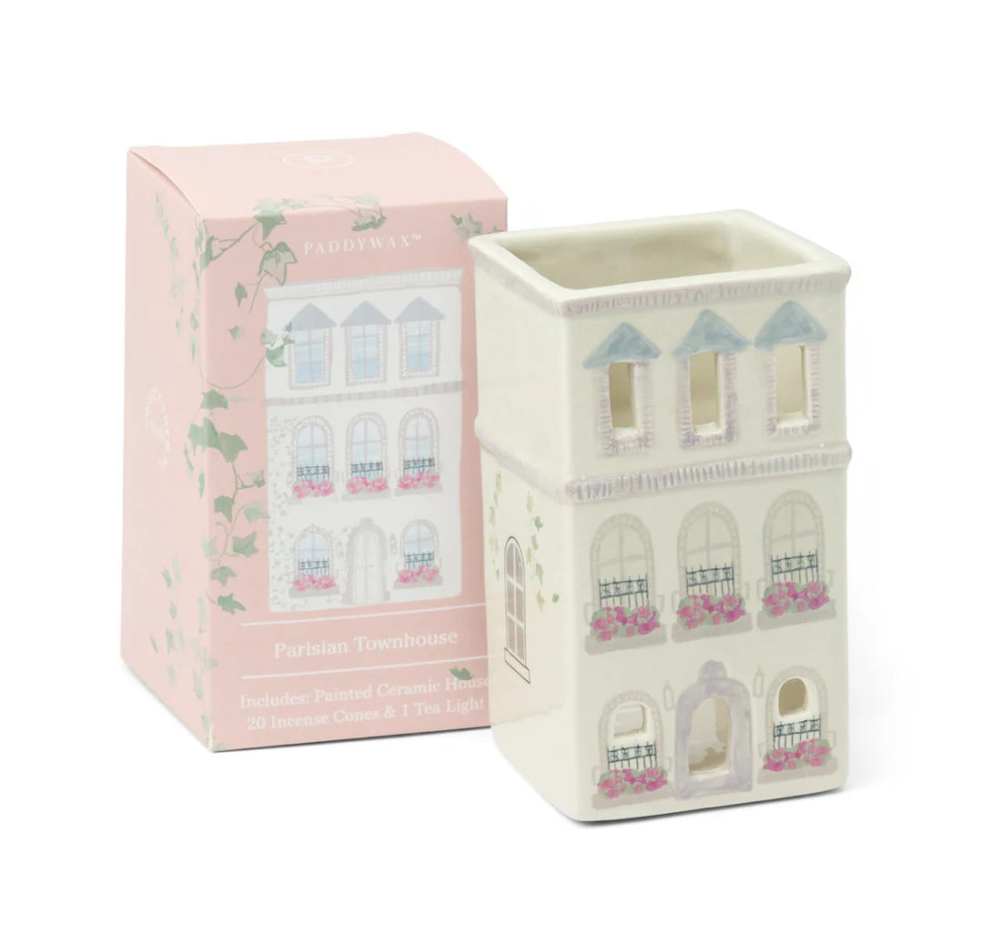 Incense & Tea Light Holder - Parisian Townhouse