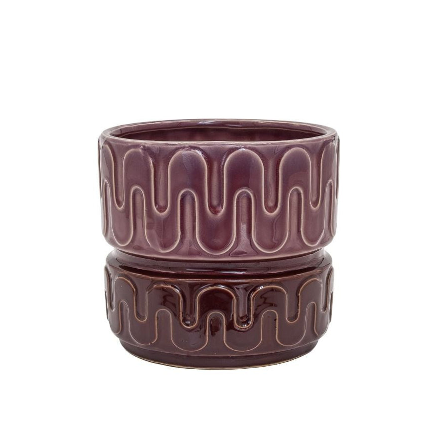 Groovy Hanging Planter XLarge - Mulberry