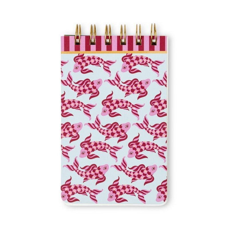 A Dopo Twin Wire Notepad - Fish