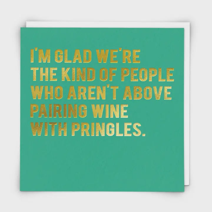 Pringles Greeting Card