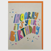 Hooray It's Your Birthday Card