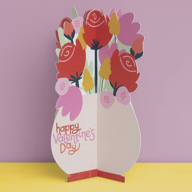 Happy Valentine's Day Roses Card