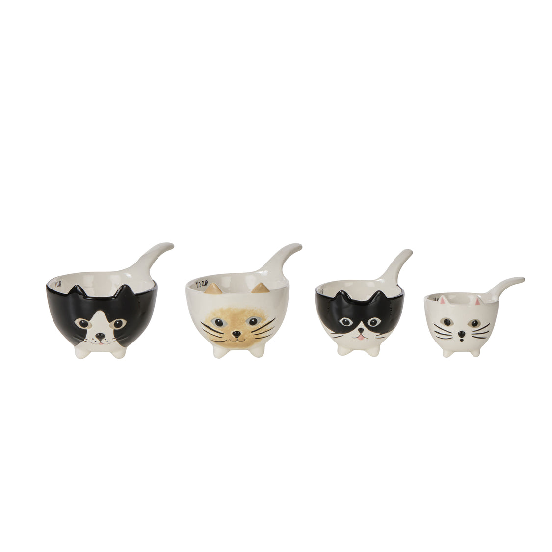 Whiskers Measuring Cups - Set of 4