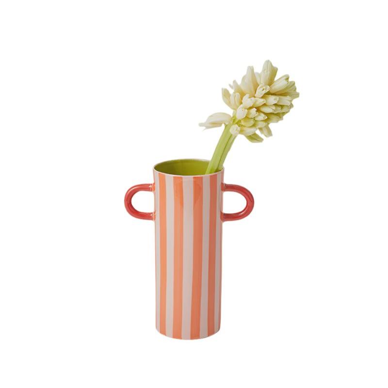 Griffe Warm Stripe Bud Vase