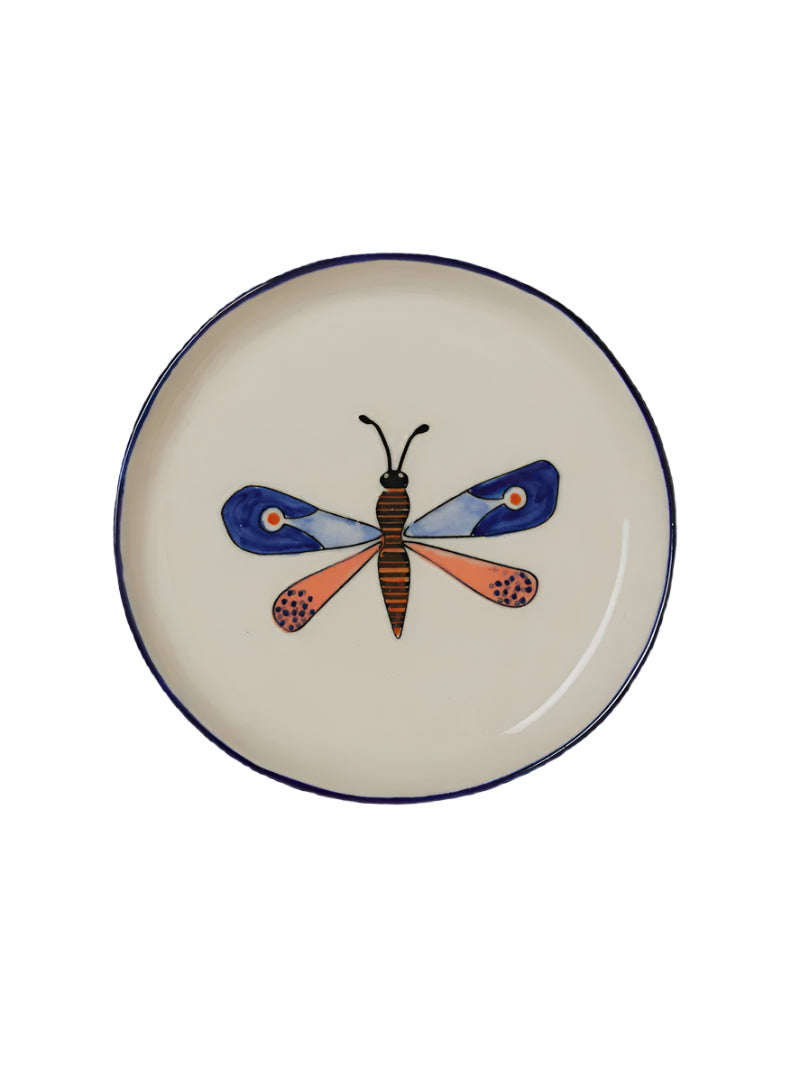 Moth Party Tray Blue