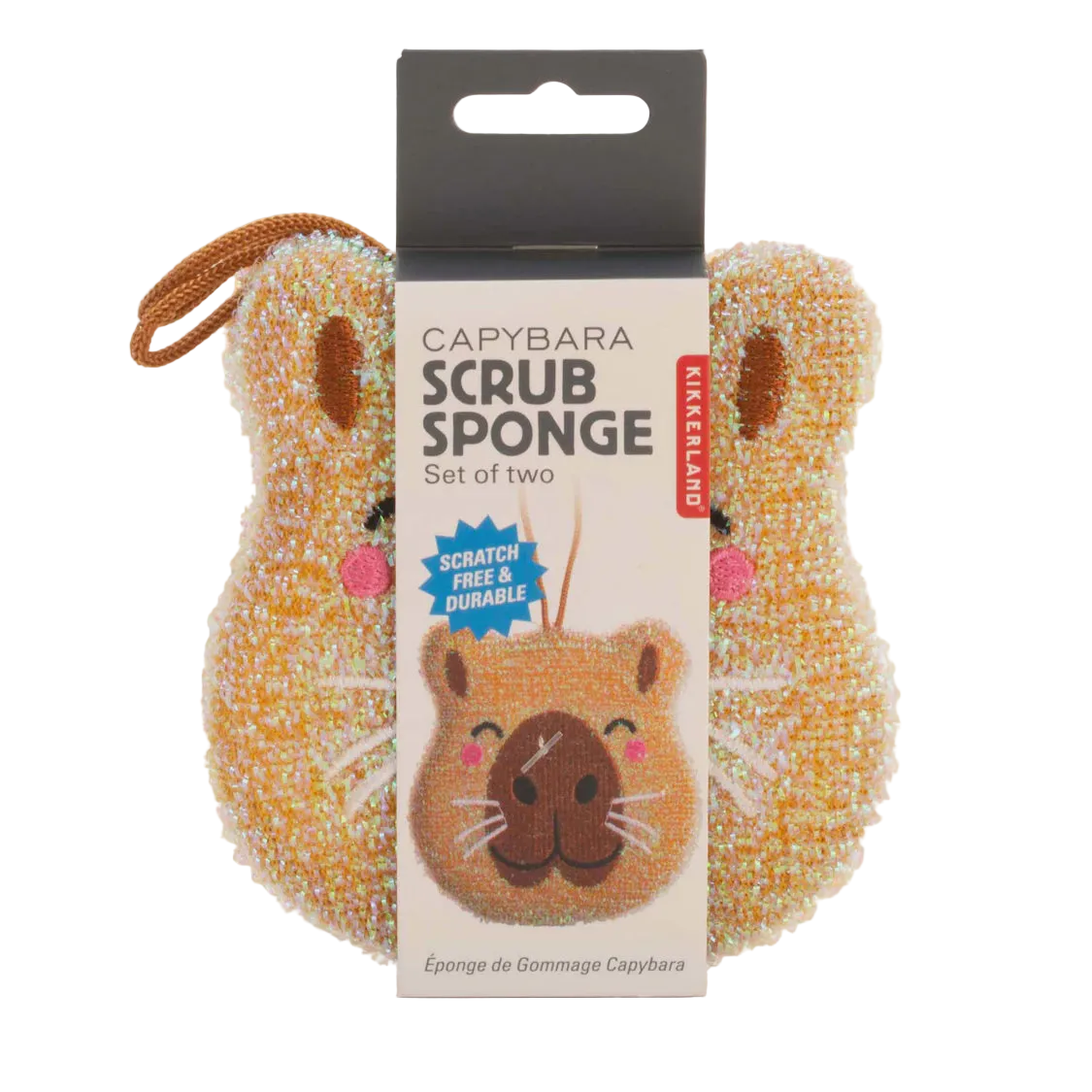 Scrub Sponge (Set of 2) - Capybara