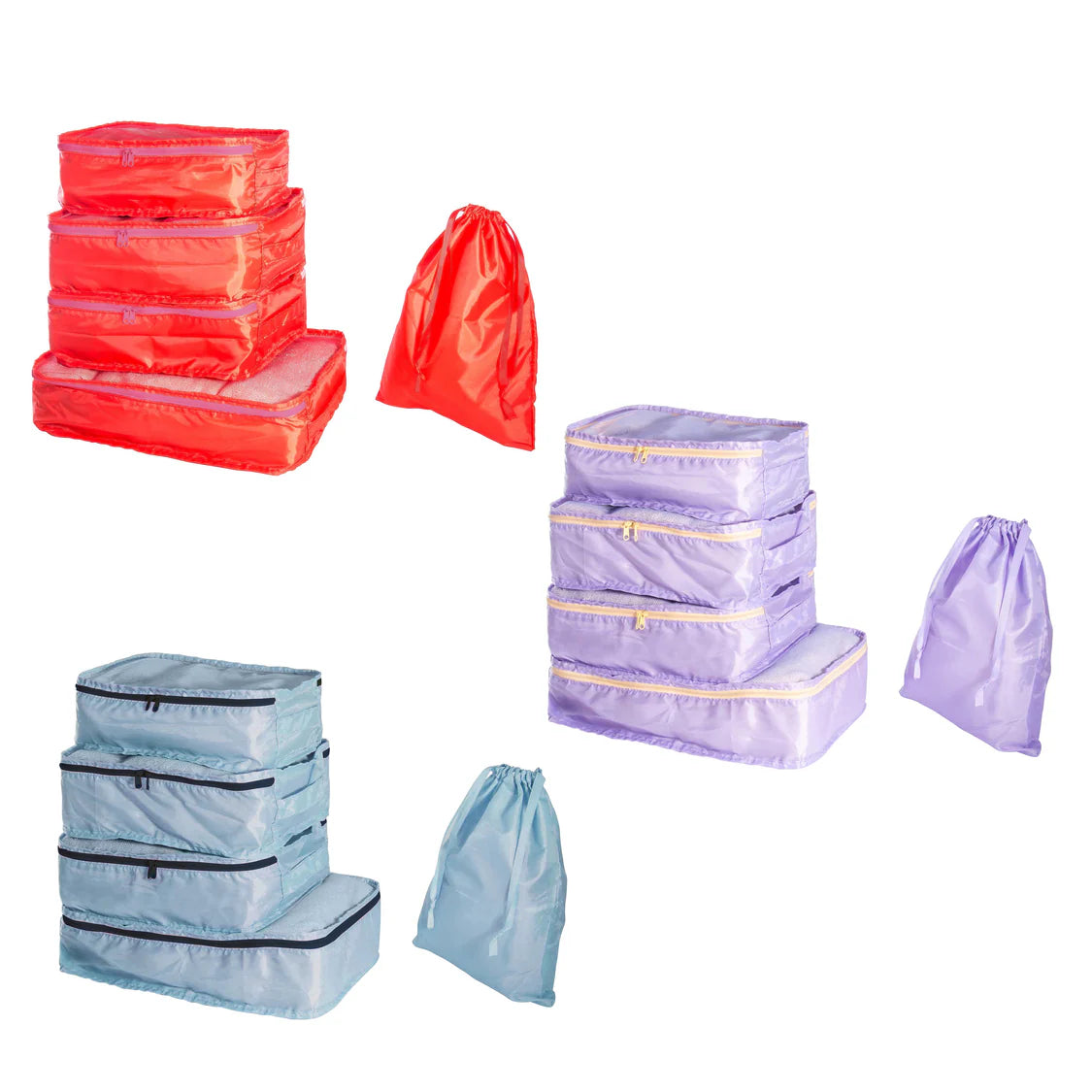 Packing Cubes Set of 5 - Fly With Me