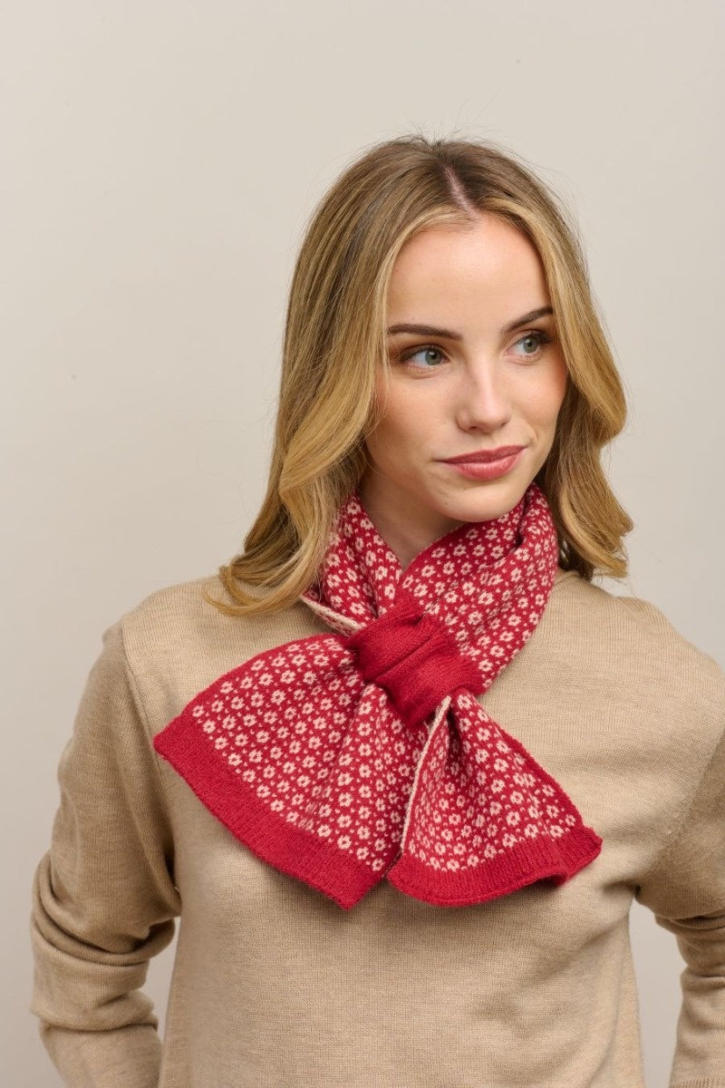 Luna Piccola Scarf - Red