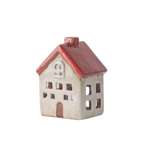 Alsace Tea light Villa Red White