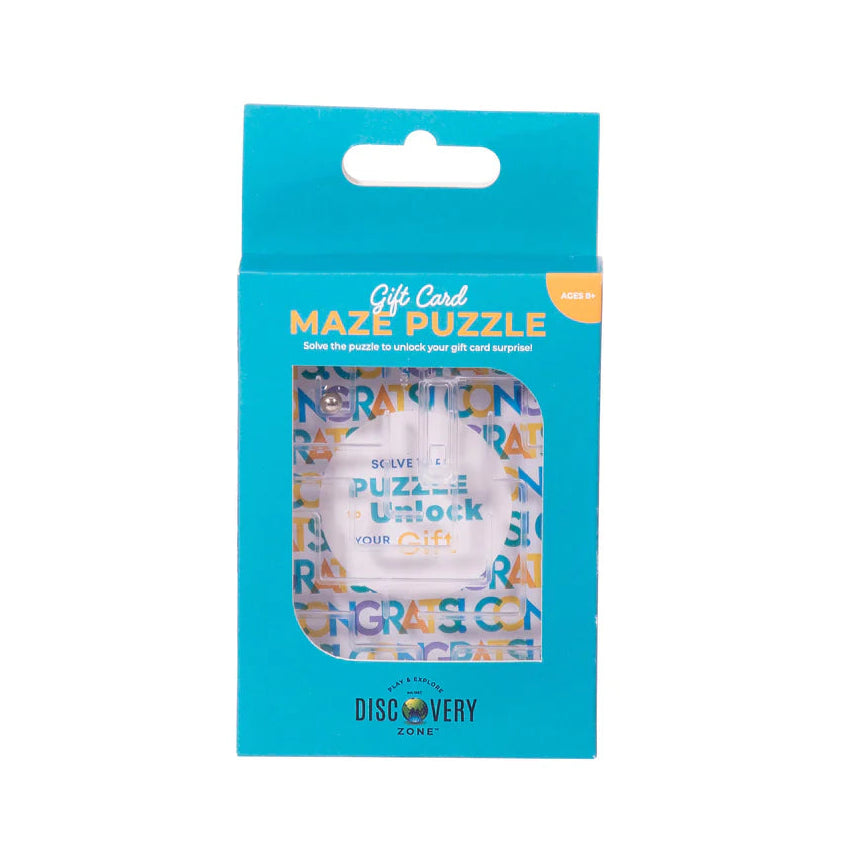 Gift Card Maze Puzzle - All Occasion