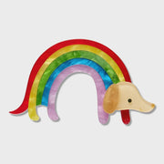 Rainbow Ruff Brooch