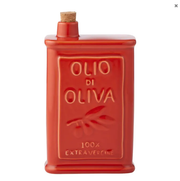 Olio Ceramic Oil Bottle - Rust