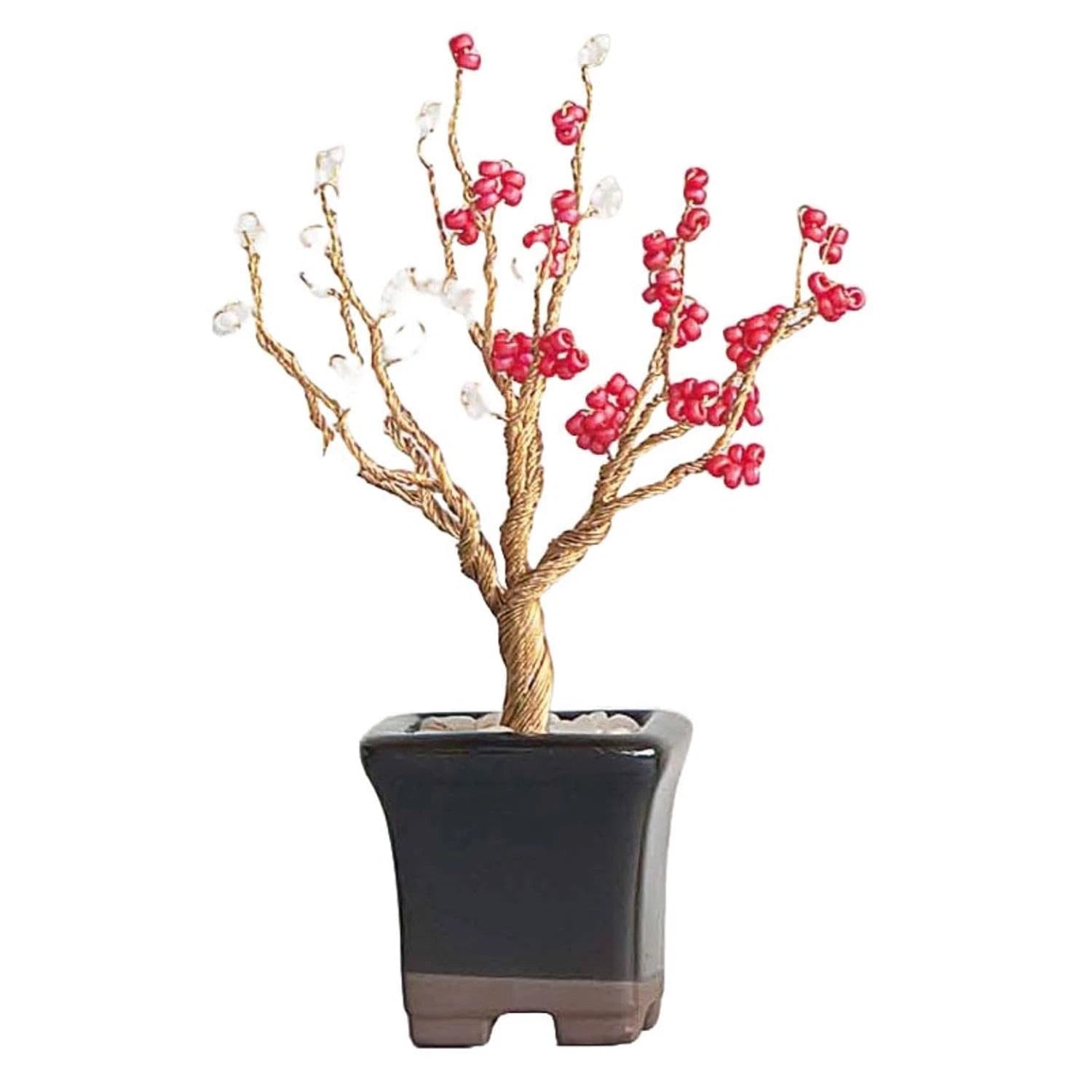 Nejitte Beaded Bonsai Kit - Plum