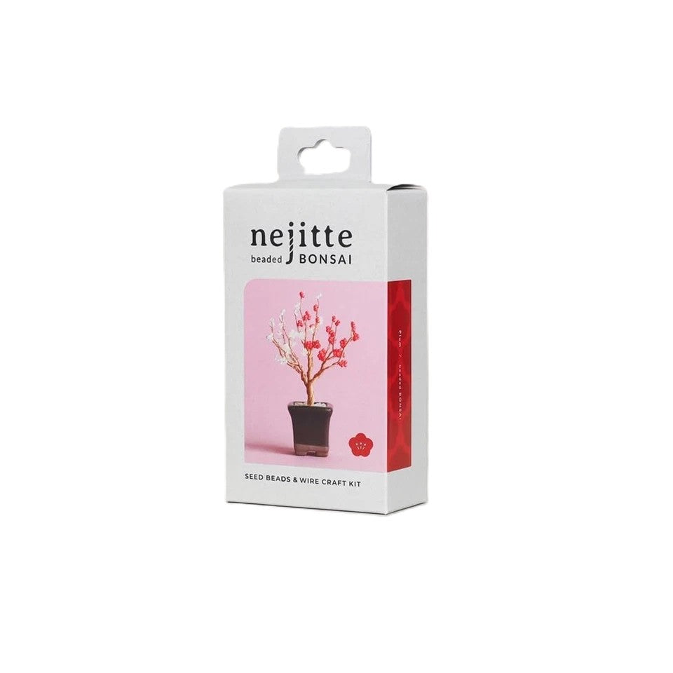 Nejitte Beaded Bonsai Kit - Plum