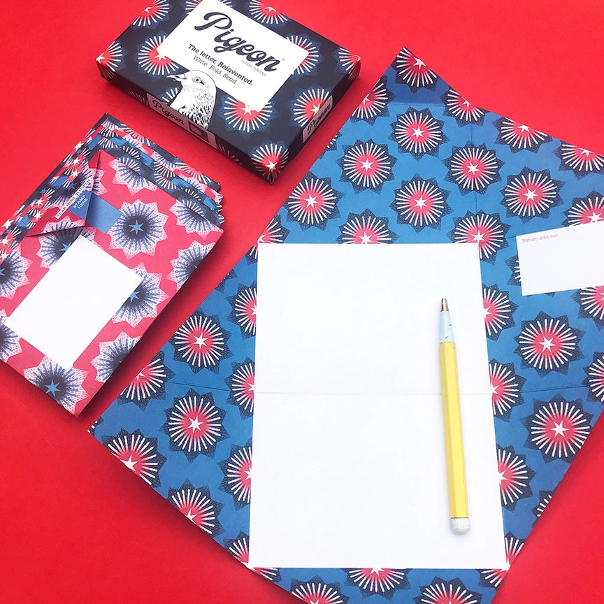 Pigeon Letter Pack - Starburst