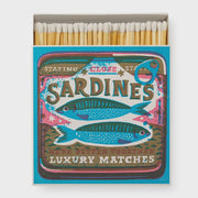Square Matchboxes - Sardine