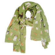 Dog Park Scarf - Green
