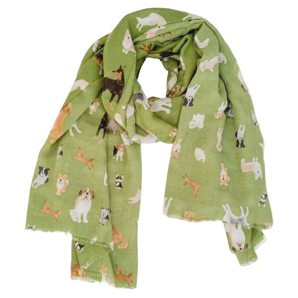 Dog Park Scarf - Green