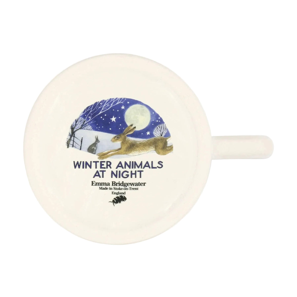 Half Pint Mug - Midnight Hare