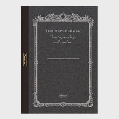 CD Premium Notebook A6 Blank - Black