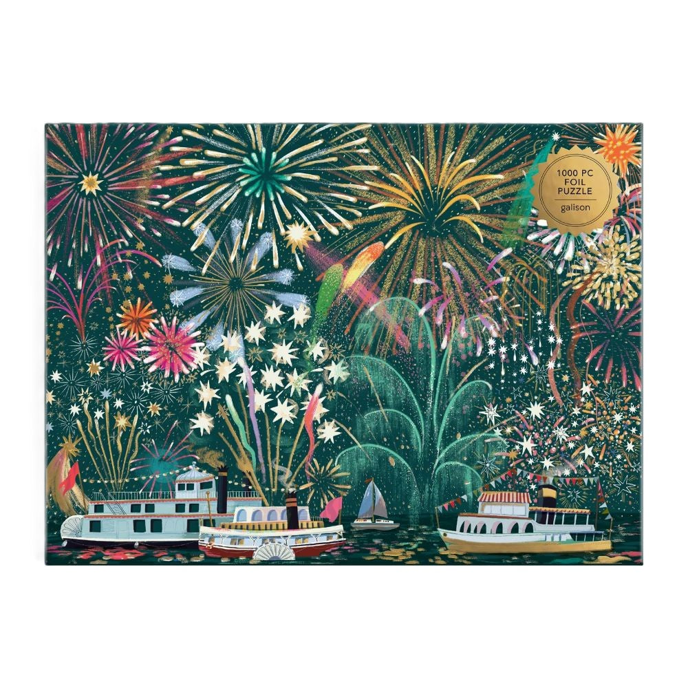 1000pc Foil Puzzle - Fireworks Jubilee