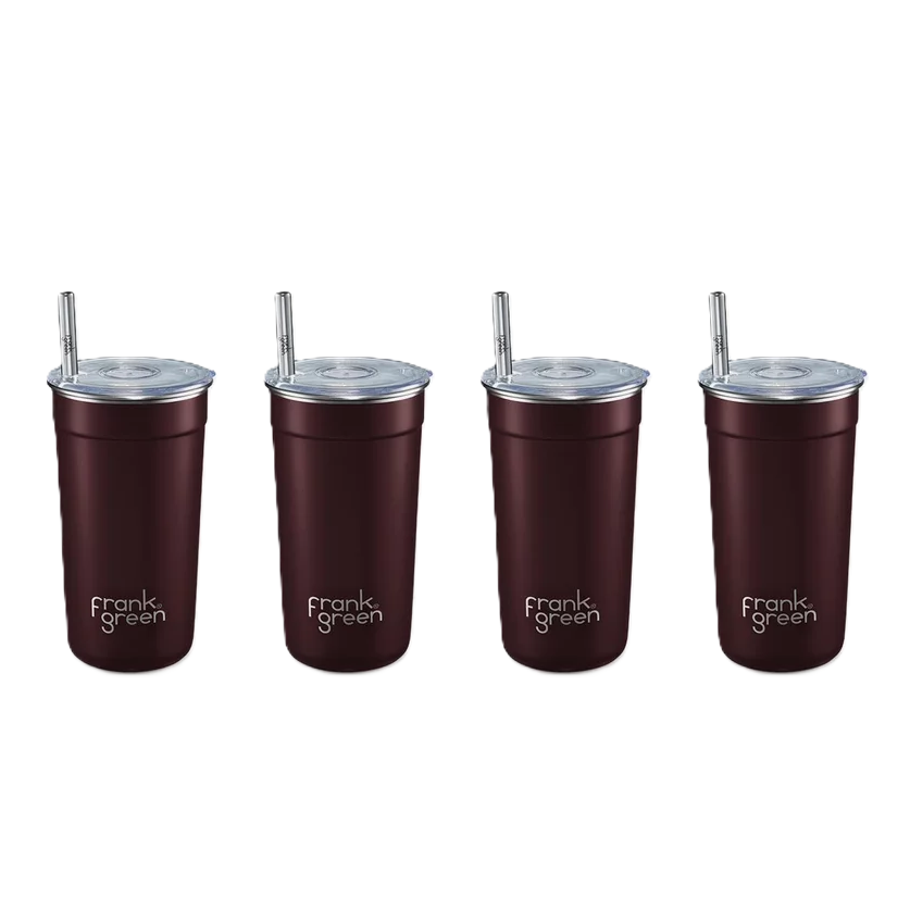 Reusable Party Cups (4 Pack) - Chocolate