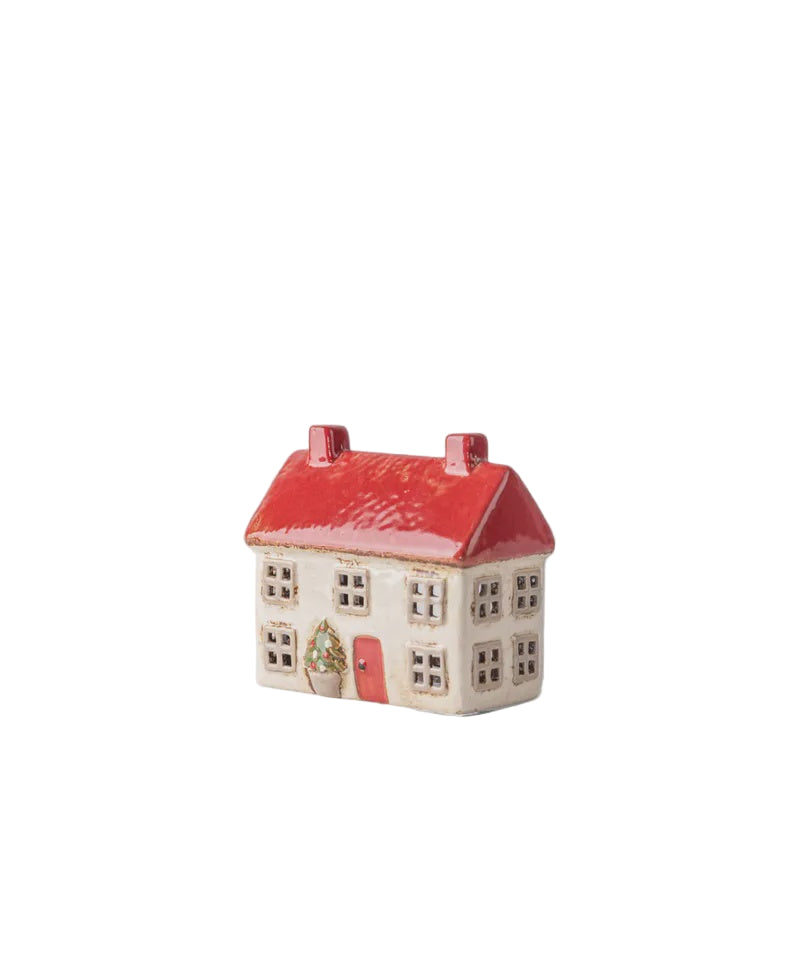 Alsace Tea Light Cottage Christmas Stone