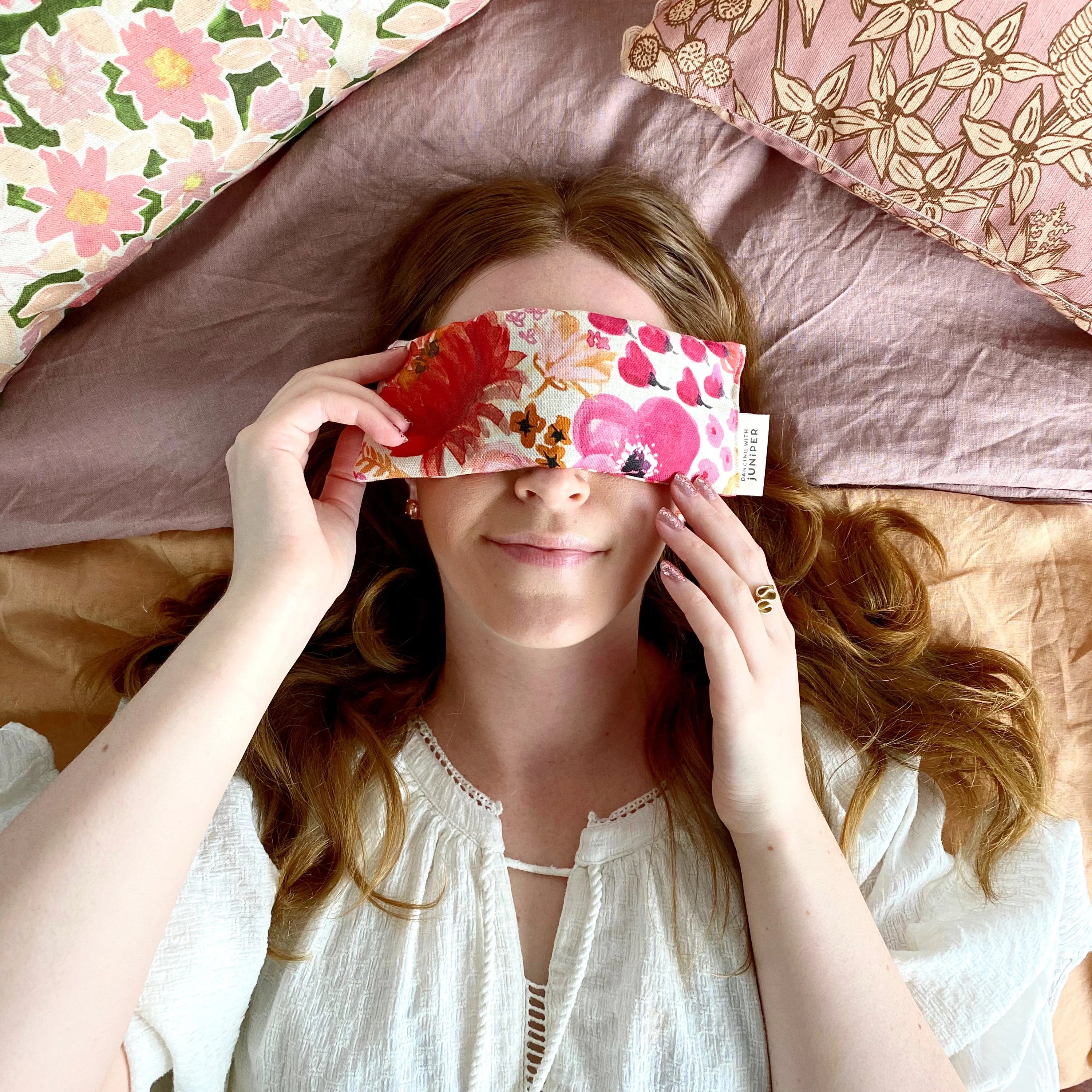 Dancing With Juniper Eye Pillow - Sunburnt Flora